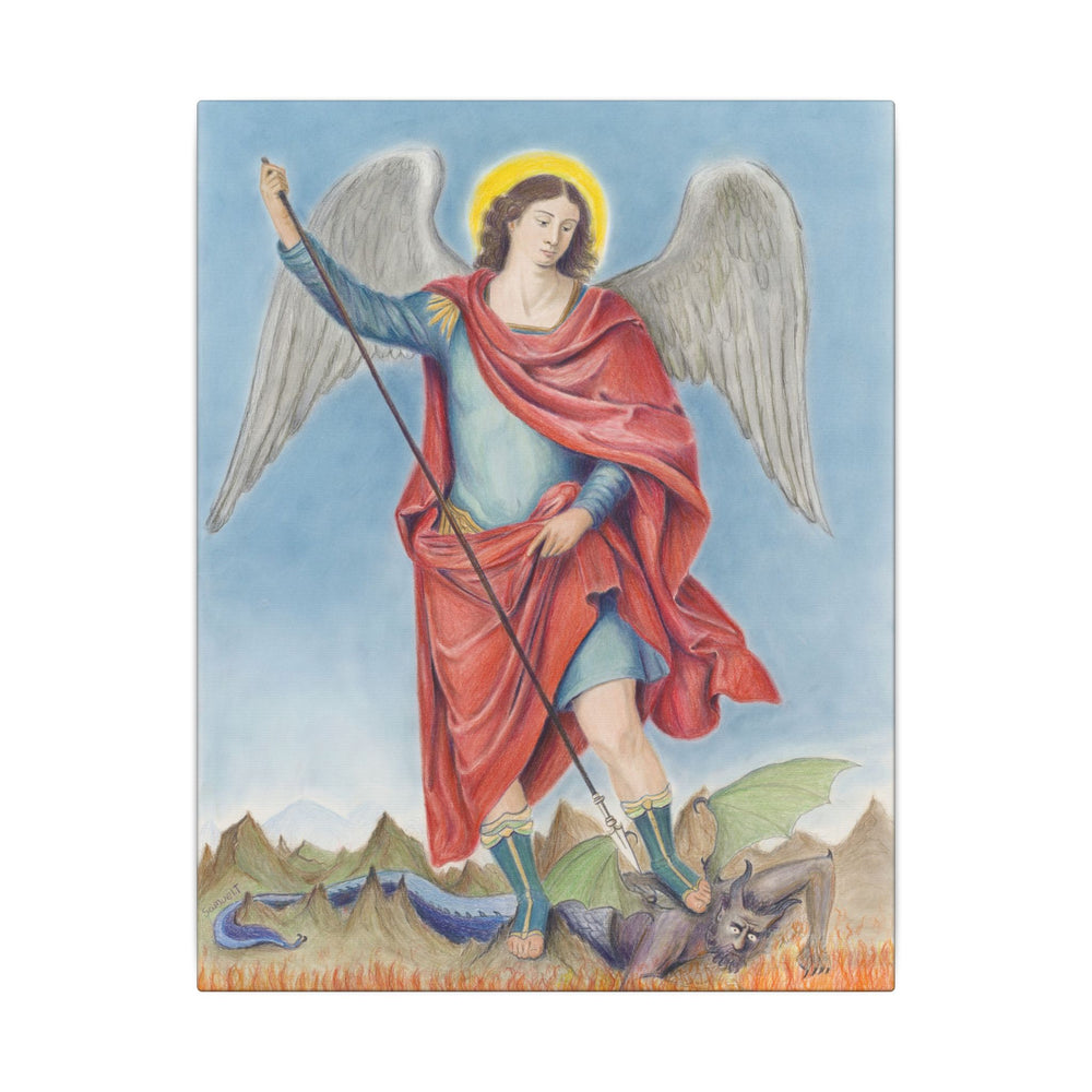 Saint Michael Vanquishing Satan