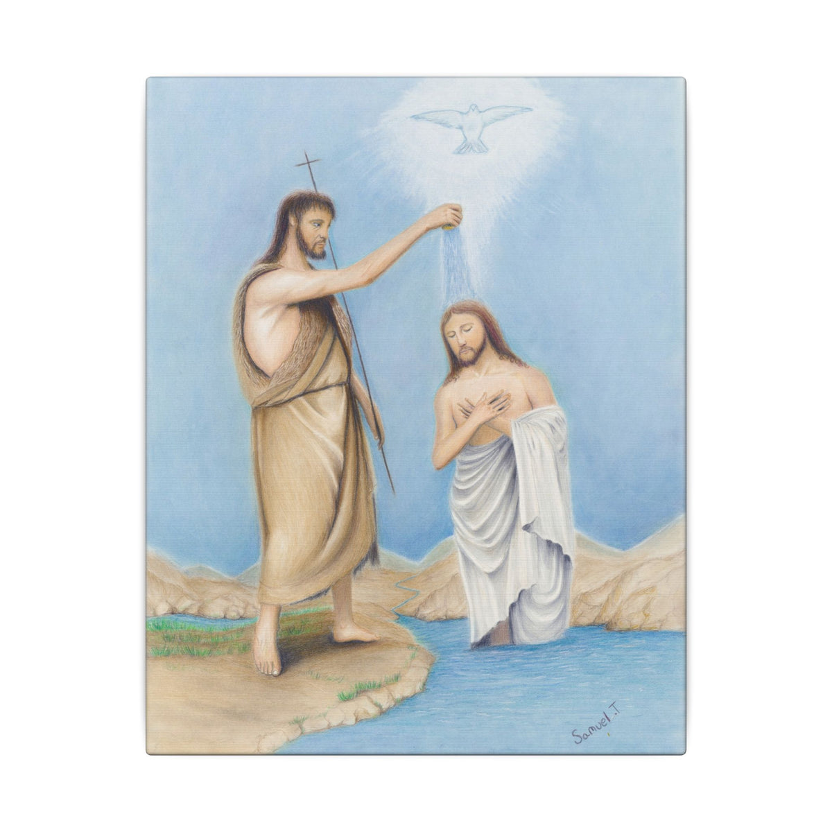 Baptism of Jesus Printify