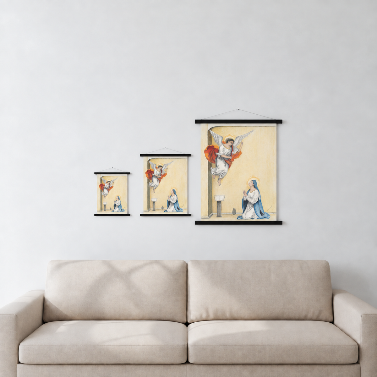 The Annunciation of The Virgin Mary LumaPrints