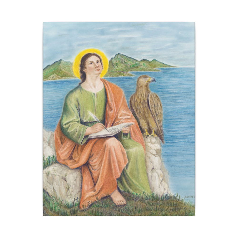 Saint John Receiving Divine Revelation on Patmos