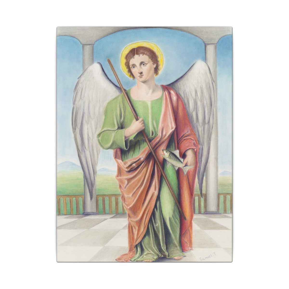 Saint Raphael the Archangel Printify