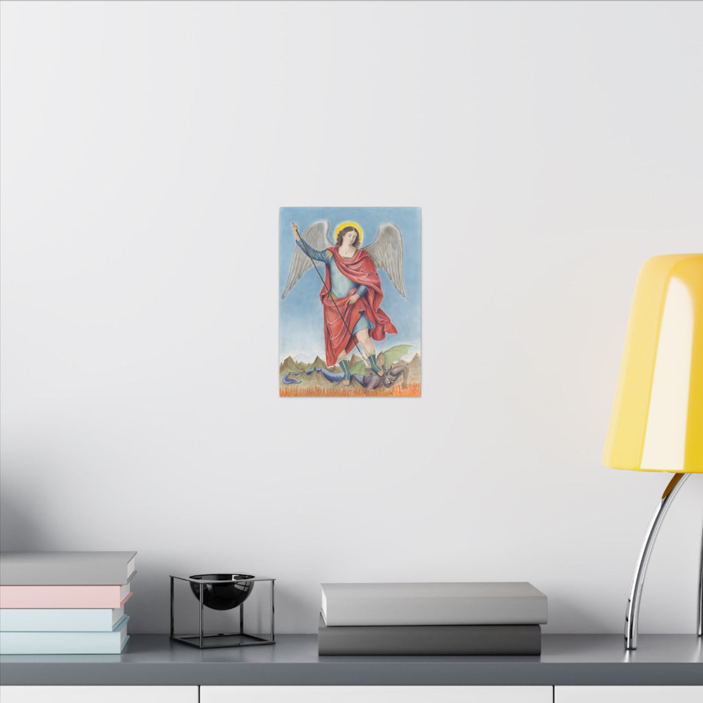 Saint Michael Vanquishing Satan Printify