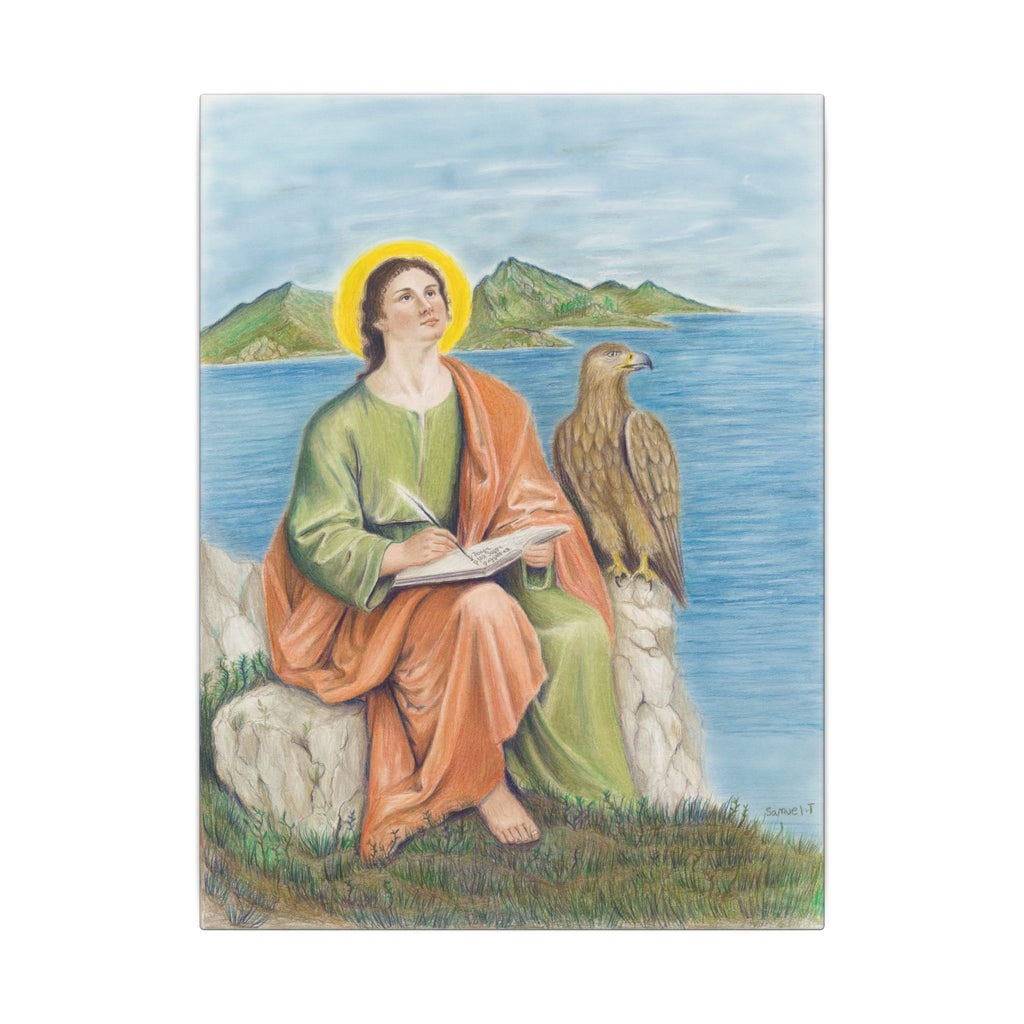 Saint John Receiving Divine Revelation on Patmos