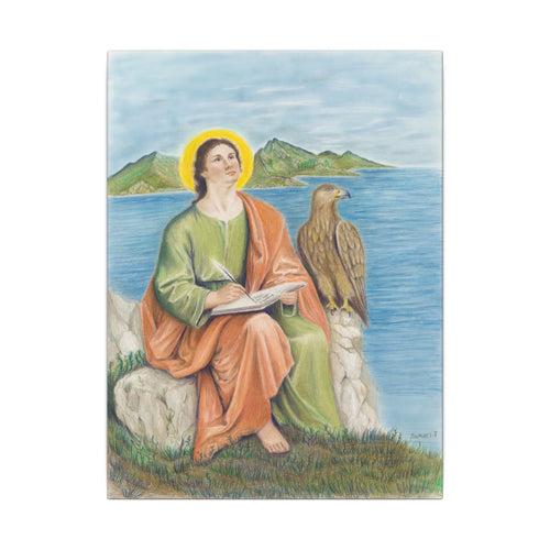 Saint John Receiving Divine Revelation on Patmos