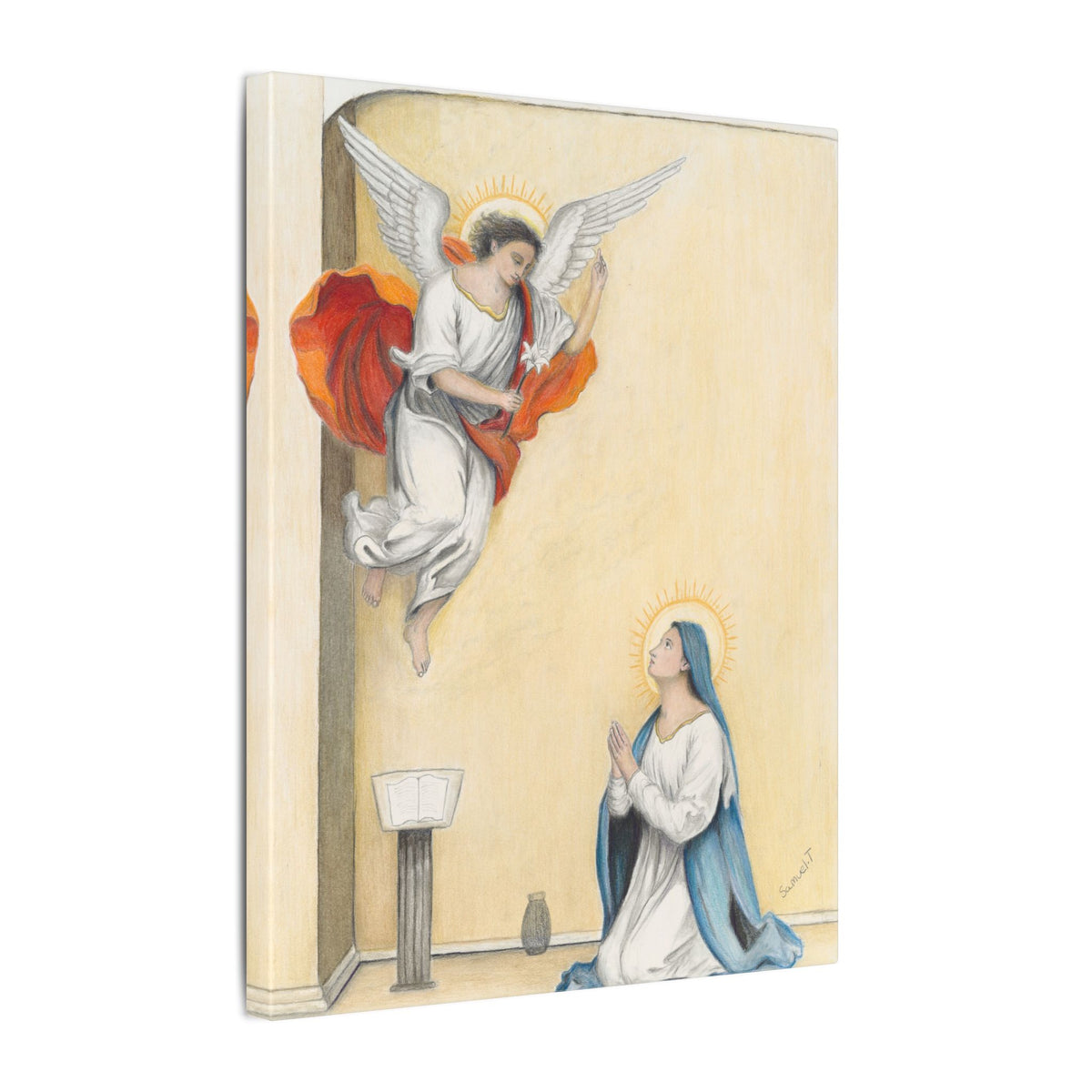 The Annunciation of The Virgin Mary Printify