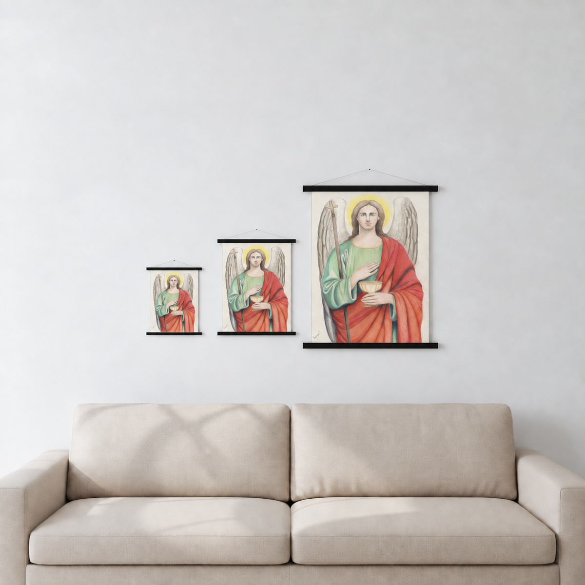 Saint Uriel LumaPrints